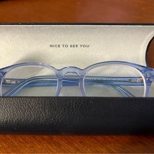 Warby Parker Percey prescription glasses